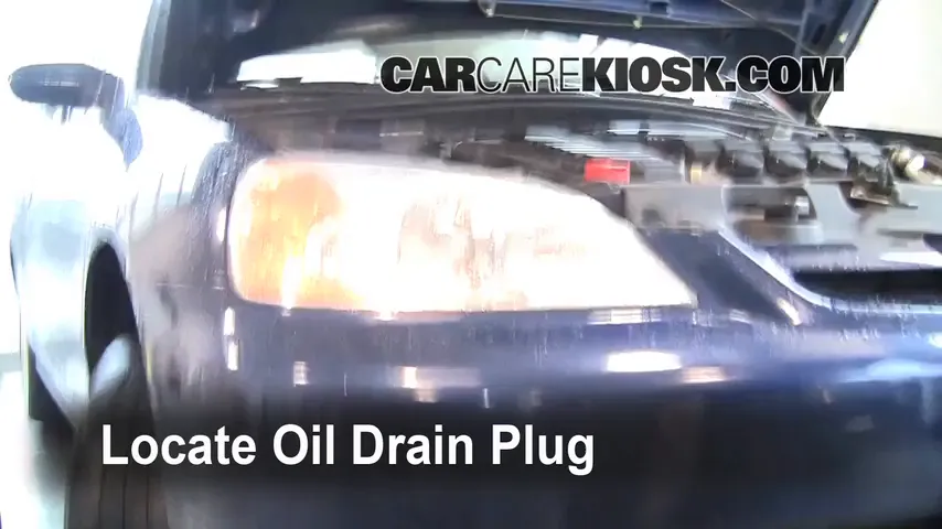 2001 Honda Civic EX 1.7L 4 Cyl. Coupe (2 Door) Oil Change Oil and Oil Filter